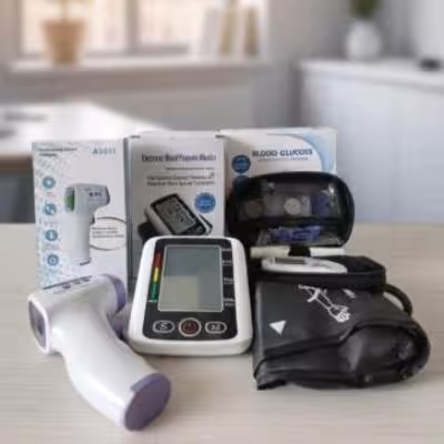 پک اقتصادی دستگاه قند خون ،فشارخون،تب سنج لیزری