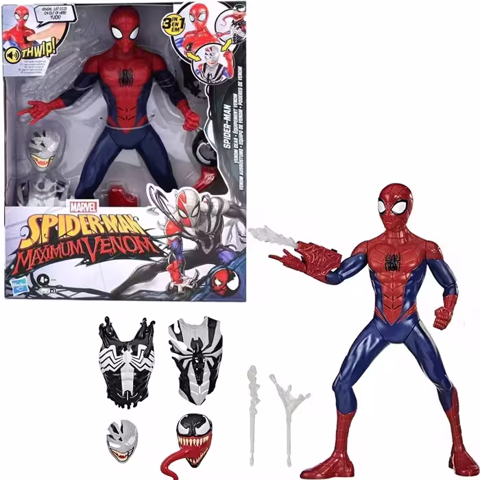 اکشن فیگور مرد عنکبوتی مدل تبدیل به ونوم Hasbro