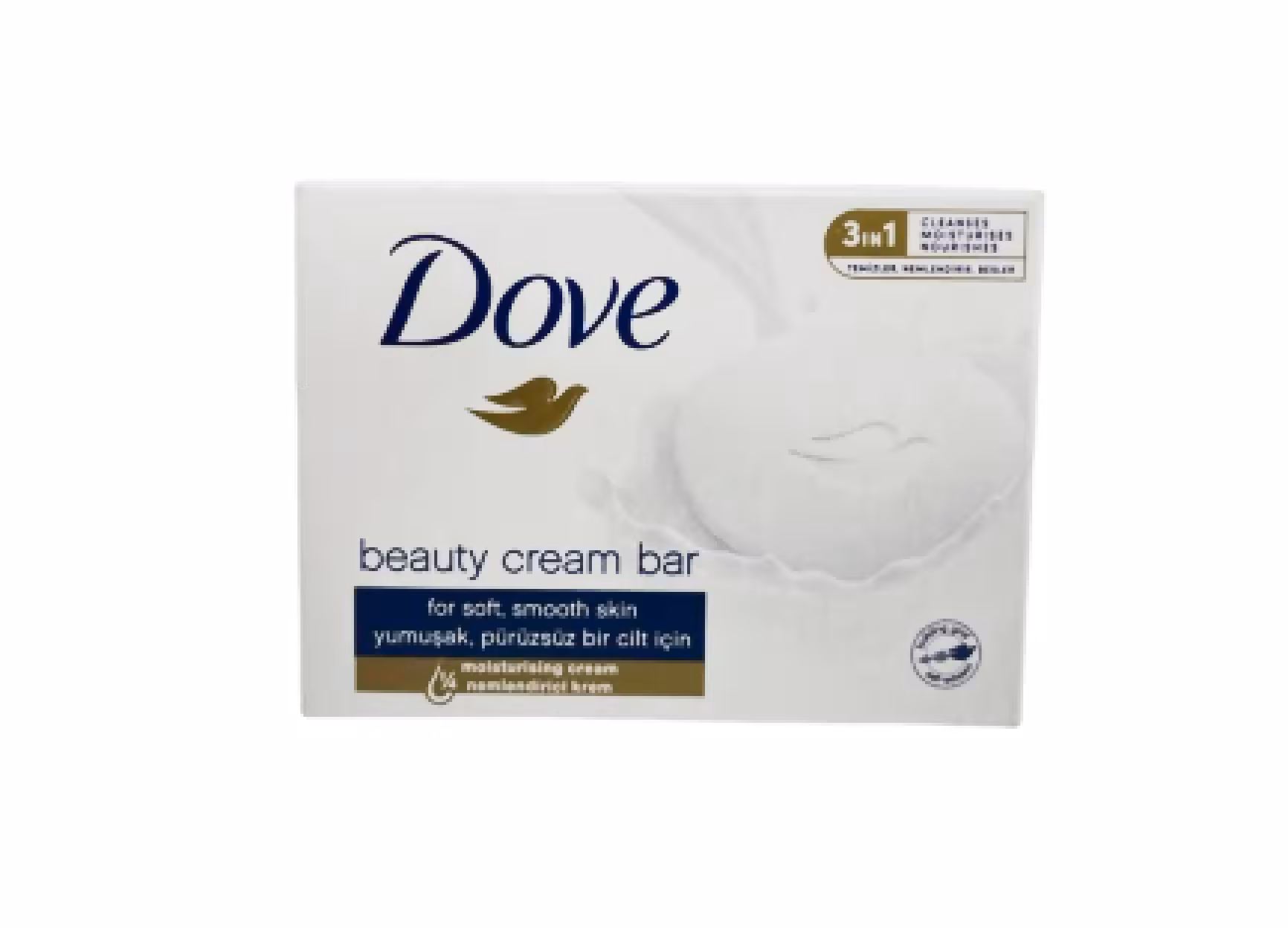 صابون داو شیری beauty cream bar Dove حجم 90گرم