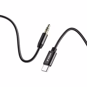کابل تبدیل USB-C به AUX هیسکا مدل W28 طول 1 متر