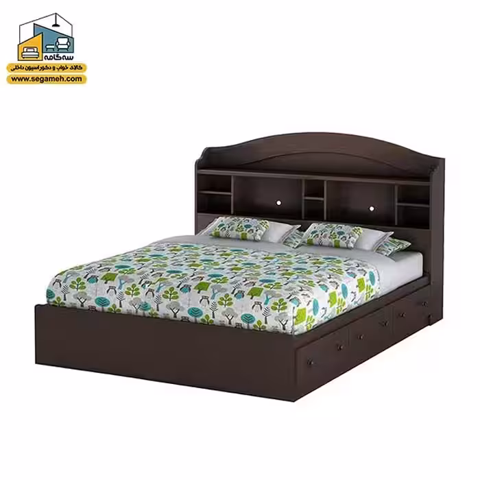 تخت خواب دونفره کد BDP18 - فروشگاه سه گامه