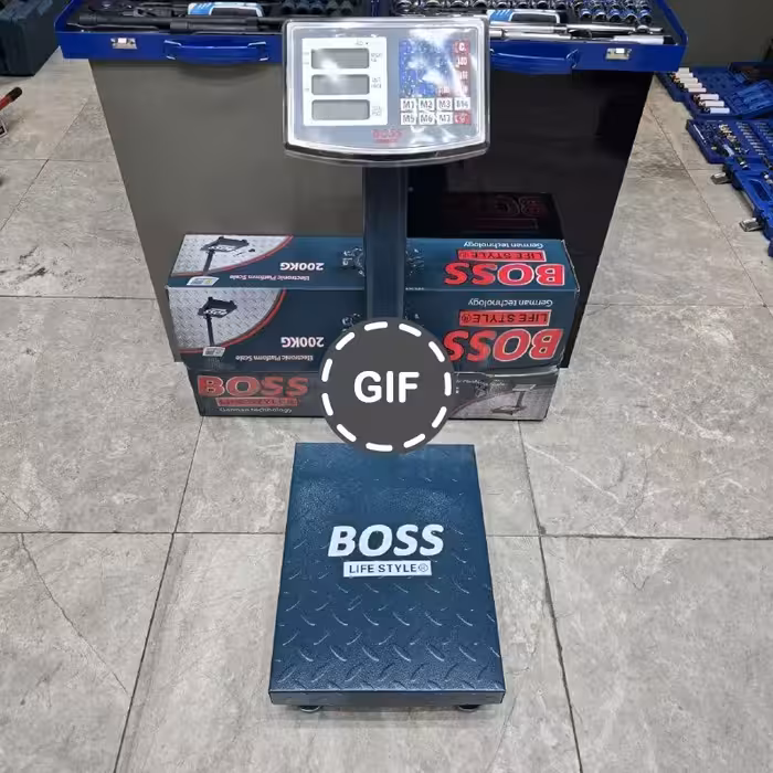 باسکول دیجیتال 200 کیلویی تاشو باس مدل TCS-200