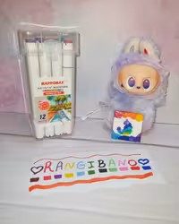 ماژیک  مپرومکس ماپرومکس 12 رنگ دو سر