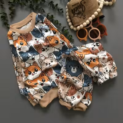 ست زیبای خانواده گربه