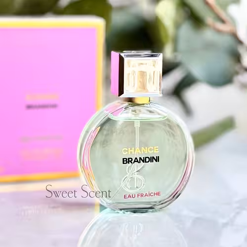 عطر ادکلن مینی شنل چنس او فرش(سبز) برندینی | Chanel Chance Eau Fraiche Brandini حجم 33 میل