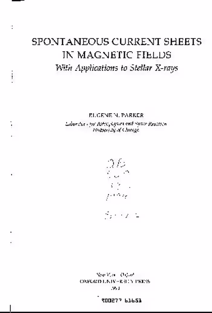 خرید و دانلود نسخه کامل کتاب Spontaneos current sheets in magnetic fields