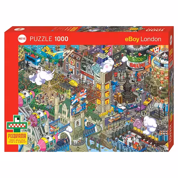 پازل 1000 تکه HEYE طرح جستجوی لندن