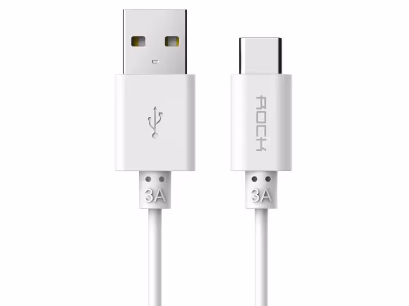 کابل تایپ سی راک Rock C4 Type-C Cable 1m