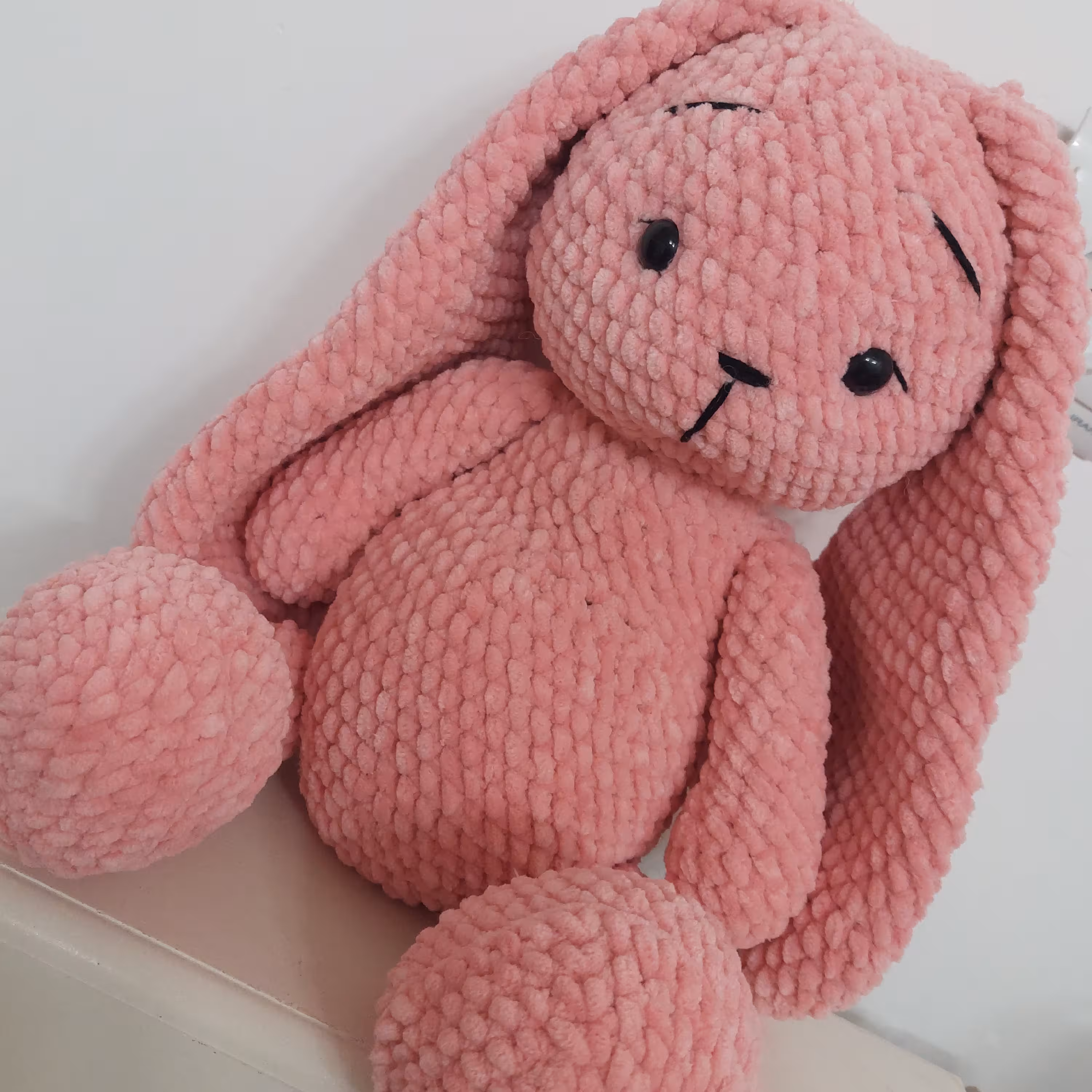 عروسک خرگوش مخملی گوش دراز