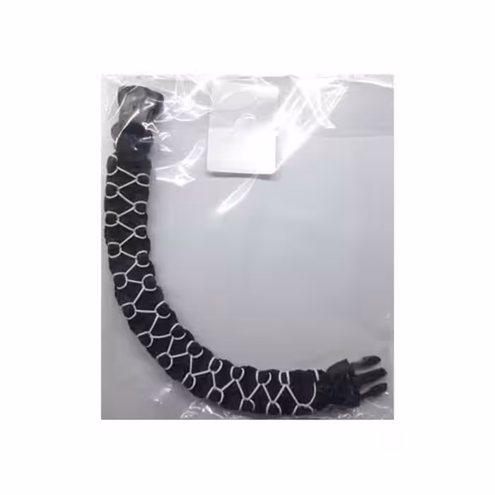 دستبند پاراکورد طرح harring bone سقید مشکی