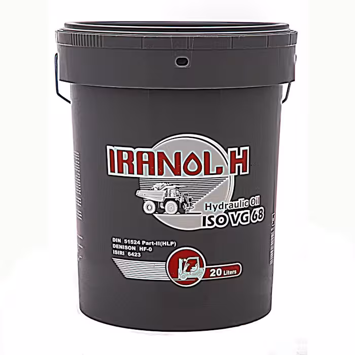 روغن هیدرولیک HLP 68 ایرانول حجم 20 لیتر