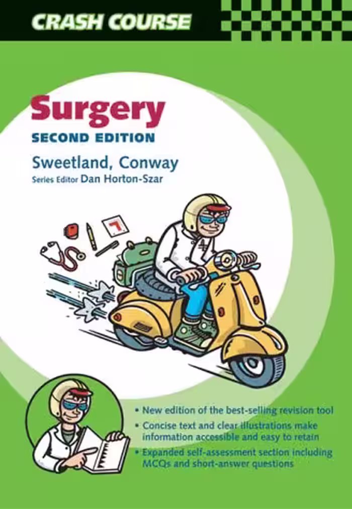 خرید و دانلود نسخه کامل کتاب Crash Course: Surgery