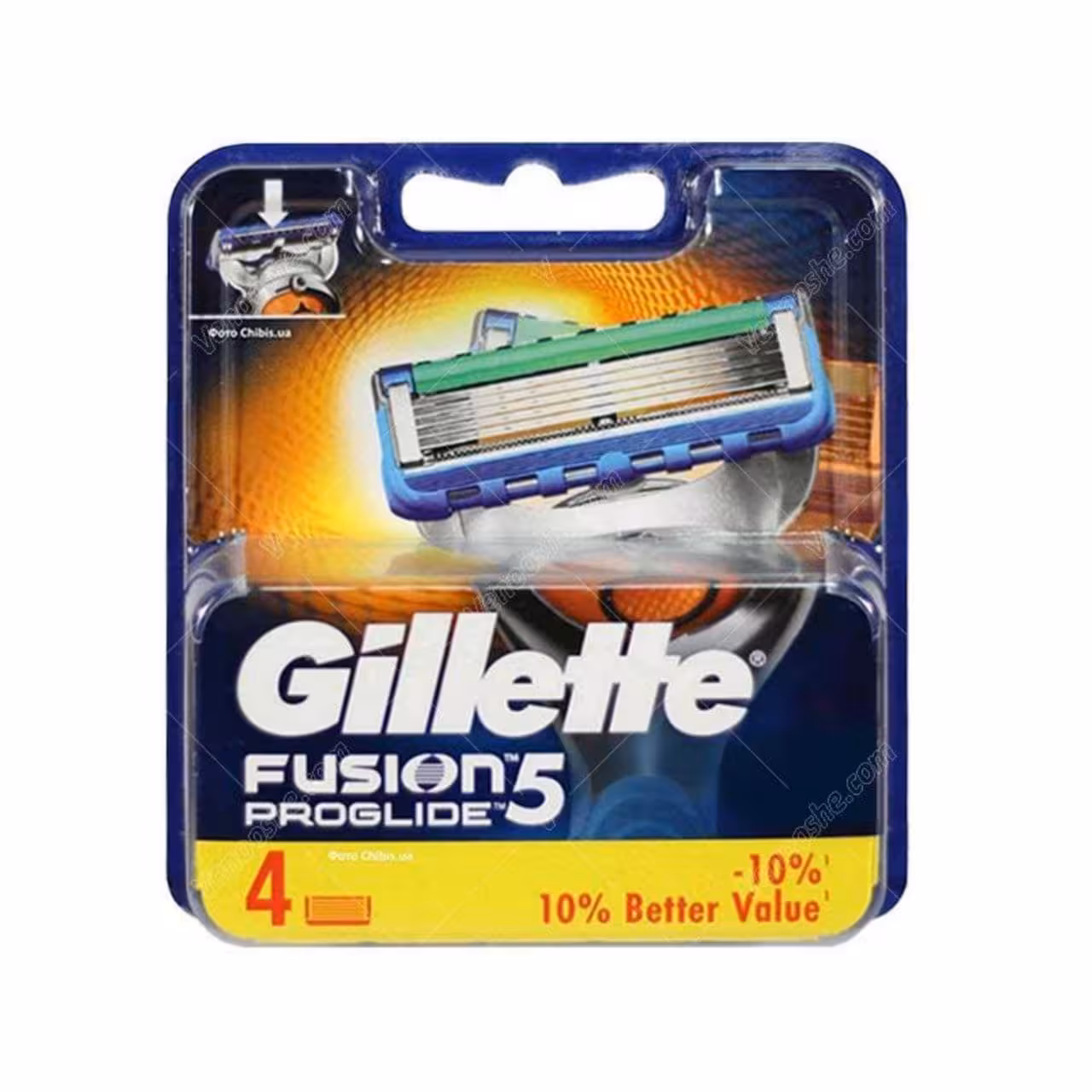 تیغ یدک ژیلت مدل Fusion 5 Proglide ‏بسته 4 عددی