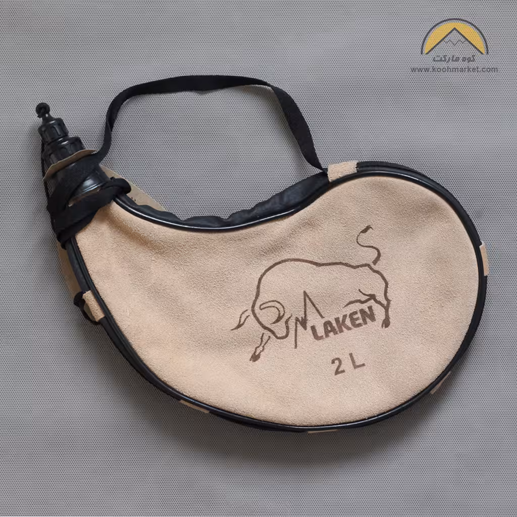 مشک آب چرمی لیکن 2 لیتری