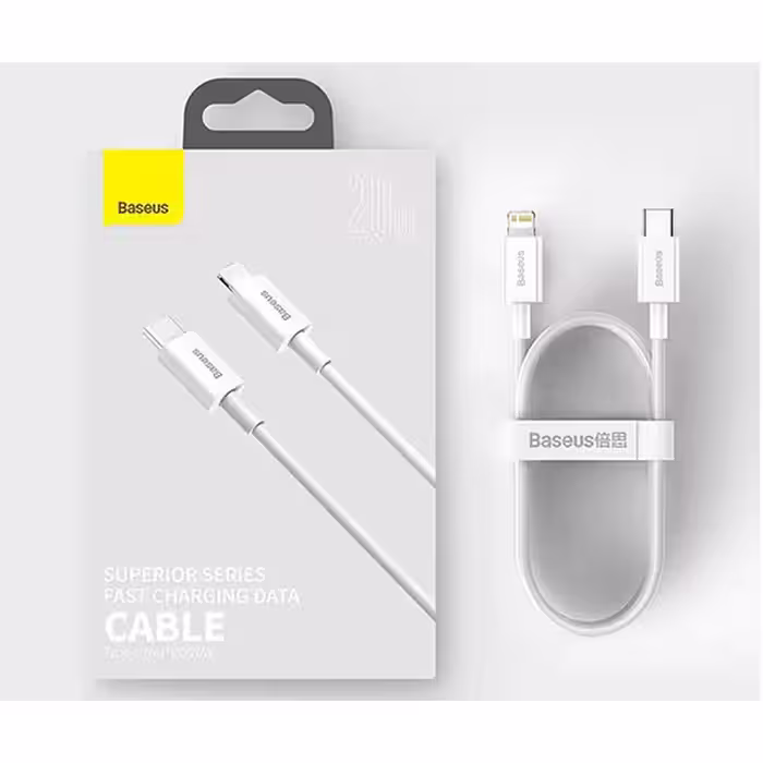 کابل 2متری Type-C به Lightning بیسوس CATLYS-C02