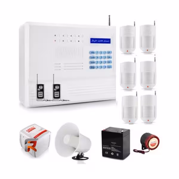 پکیج دزدگیر اماکن سیم کارتی و خط شهری فایروال مدل FIREWALL-F10