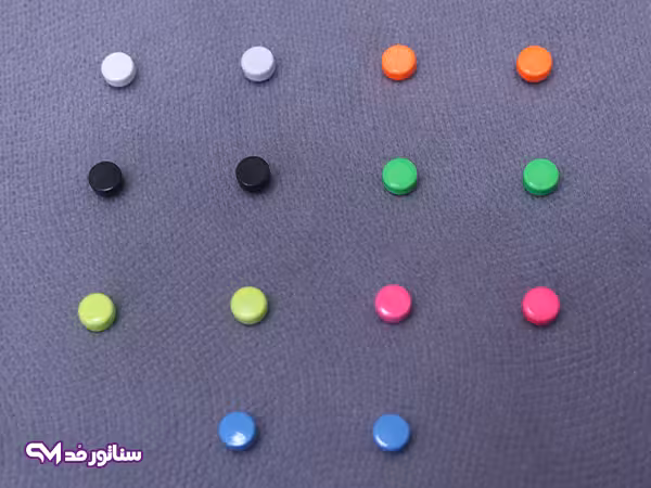 گوشواره مگنتی پسرانه رنگی G5213