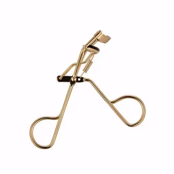 فر مژه استیل رنگ طلایی کد 1004