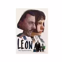 متال پوستر مستر پیکد طرح لئون و ماتیلدا Leon کد PCD-MB1123