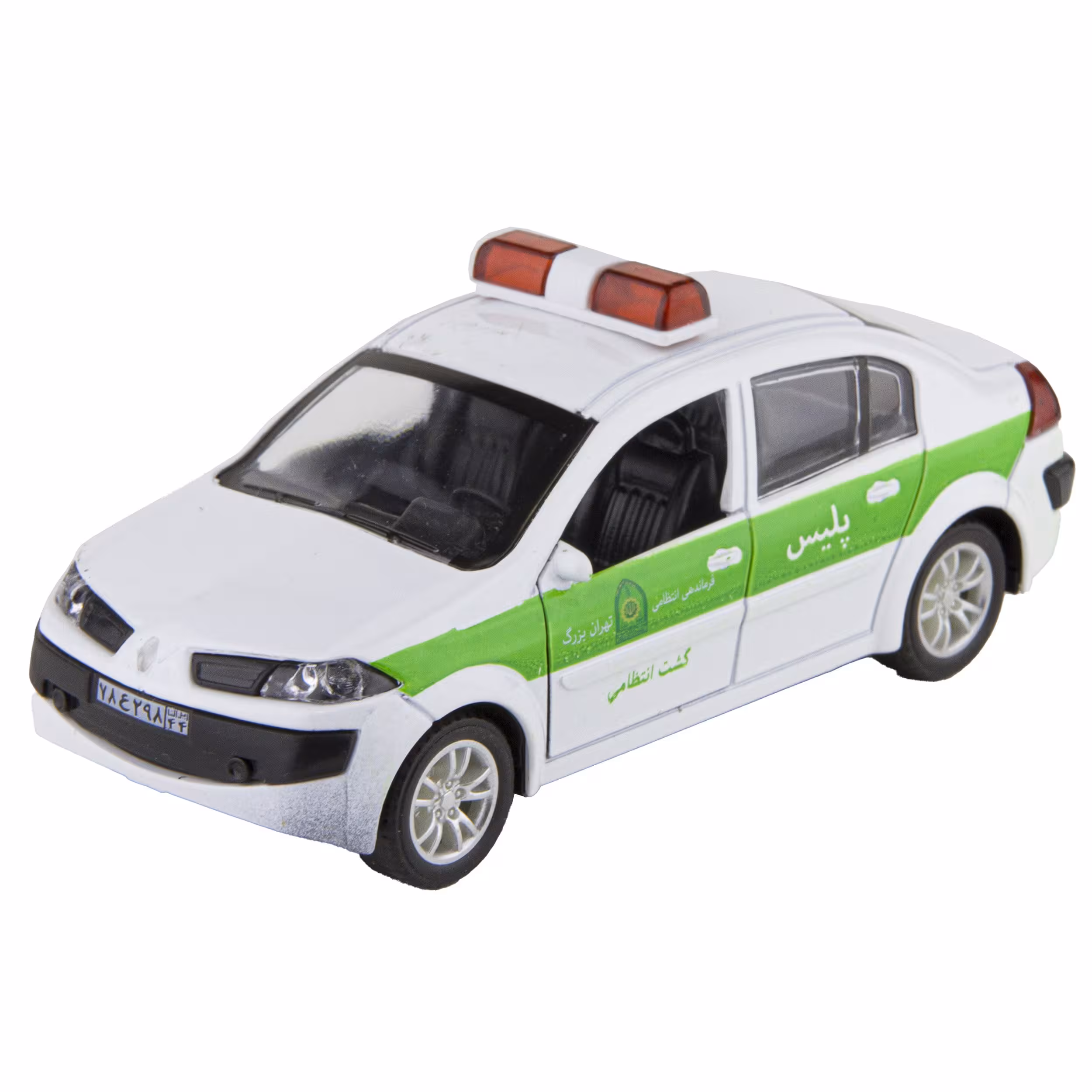 ماکت ماشین فلزی مکان پلیس