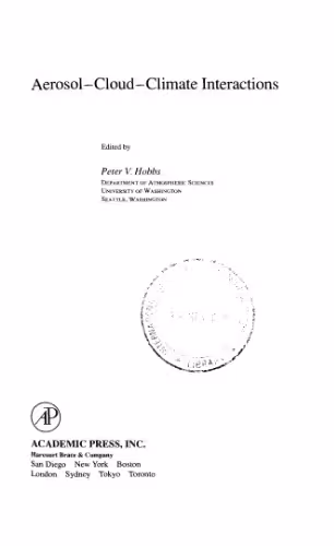 خرید و دانلود نسخه کامل کتاب Aerosol--cloud--climate interactions