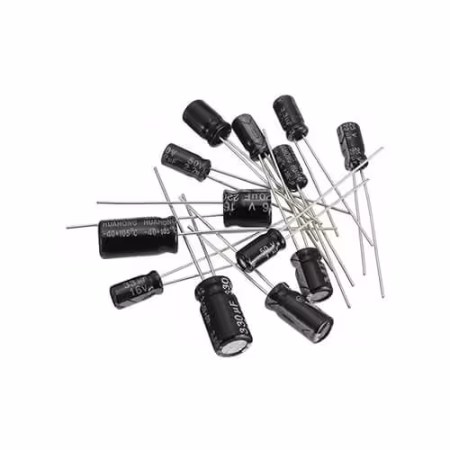 خرید و قیمت خازن الکترولیتی C220uF25v - رنگ مشکی