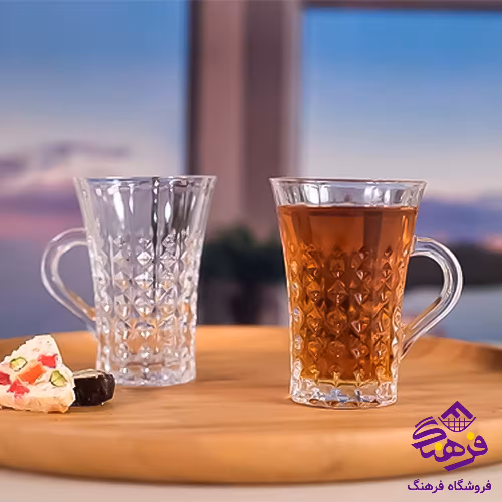 لیوان ساینا دسته دار کادو کاوه 6دک