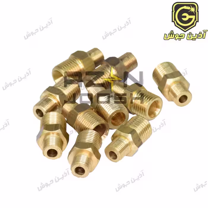 رابط سرشلنگی شیربرقی (مغزی برنجی 1.8*1.4 رزوه ریز)