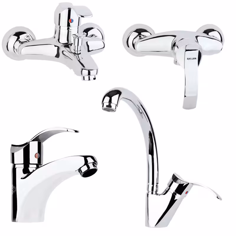 شیرالات راسان نگین کروم