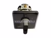 کلید سلکتور (گردان) سه فاز و نول (چهار پل)، یکطرفه ، 25 آمپر ، TRS