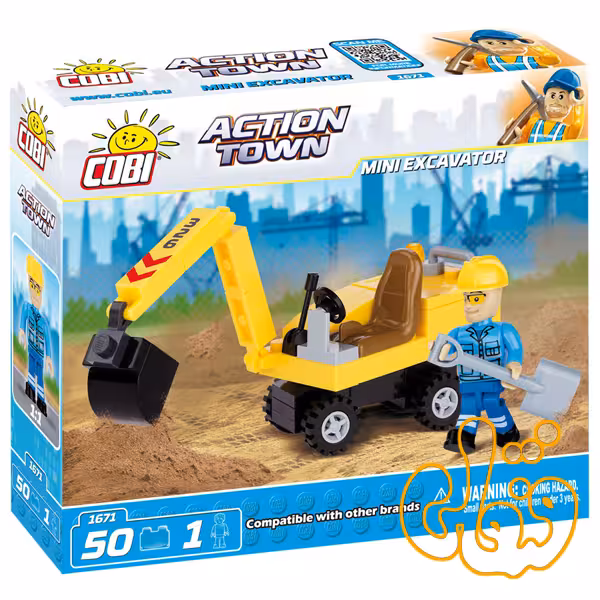 بیل مکانیکی کوچک Mini Excavator 1671