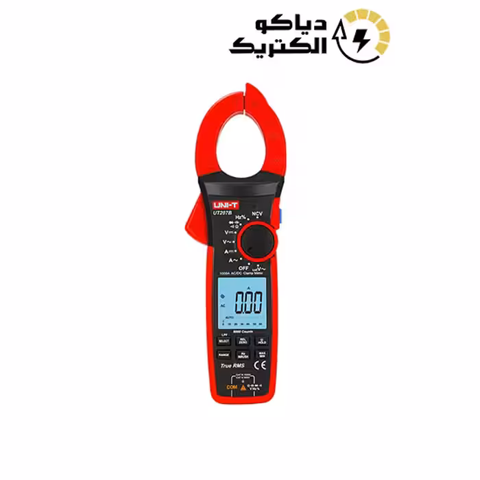 آمپرمتر کلمپی 1000 آمپر AC/DC  یونیتی  UNI-T UT207B