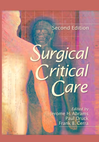 خرید و دانلود نسخه کامل کتاب Surgical Critical Care, Second Edition