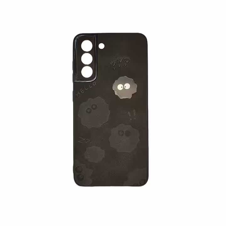 گارد چرمی استیکردار گوشی سامسونگ Galexy S21 FE مدل میکروب هپل