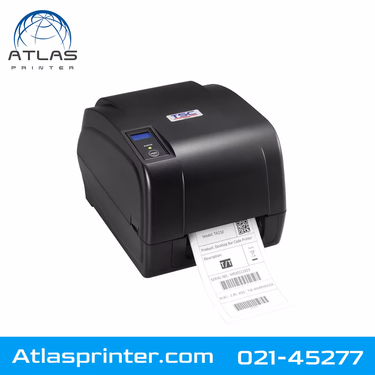 لیبل پرینتر تی اس سی TSC TA210