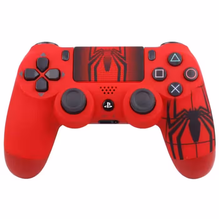 دسته بازی پلی استیشن 4 طرح اسپایدر من DS006