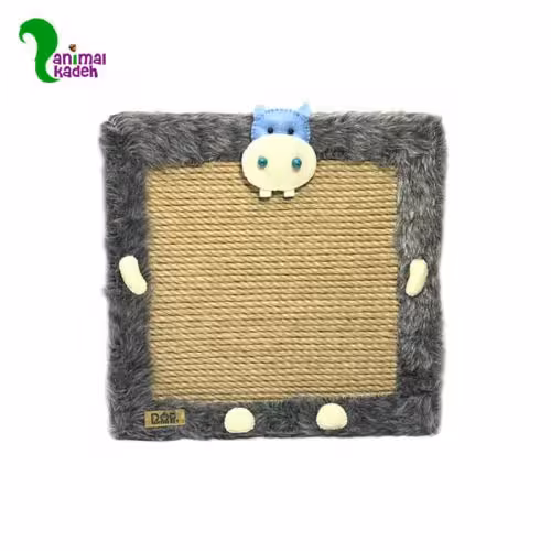 اسکرچر زمینی گربه طرح عروسک اسب آبی حاوی کت نیپ