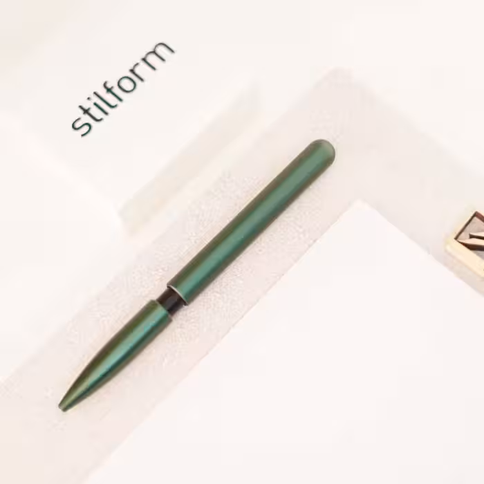 خودکار آلومینیومی استیل فرم پن شفق سبز STILFORM Aluminium PEN BP aurora green