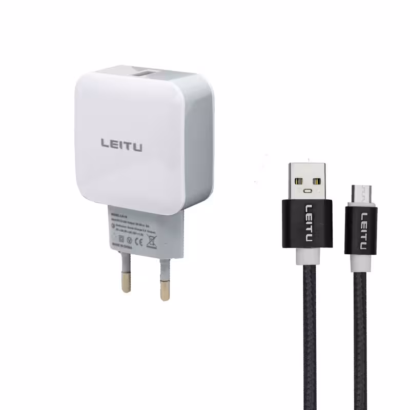 شارژر دیواری لیتو مدل HL - 15 به همراه کابل تبدیل MICRO USB | کالا مکس