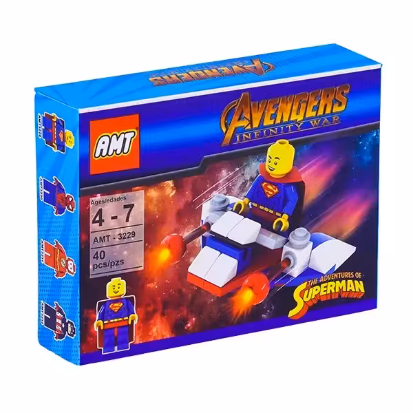 لگو سوپرمن با سفینه 40 قطعه AMT3229