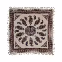 ترمه قمکاری اصفهان سایز 60×60 سانتی متری