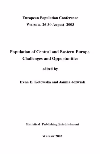 خرید و دانلود نسخه کامل کتاب Population of Central and Eastern Europe : challenges and opportunities