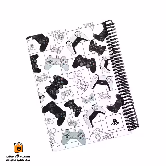 دفتر خط دار 100 برگ سری PLAYSTATION لانگو (lango)