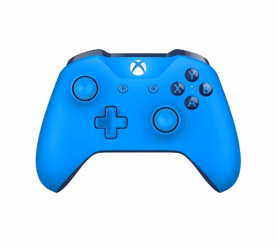 دسته بازی بی سیم آبی مایکروسافت مناسب برای Xbox One S/X – استوک