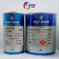 کیلر مات پلی یورتان اکریلیک هافمن   هاردنر (بدون زرد گرایی)