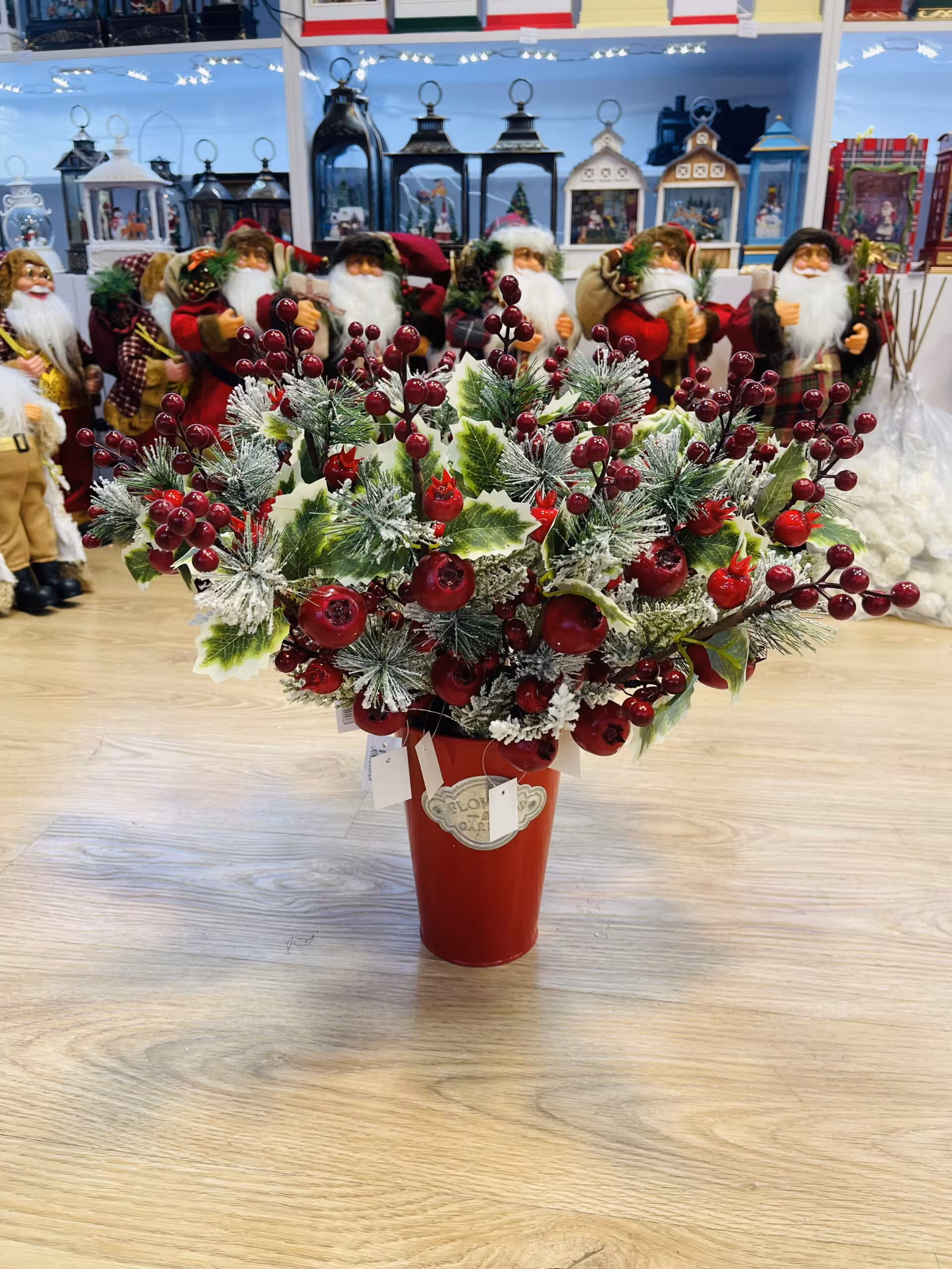 شاخه کریسمس، بری انار دار 122-24