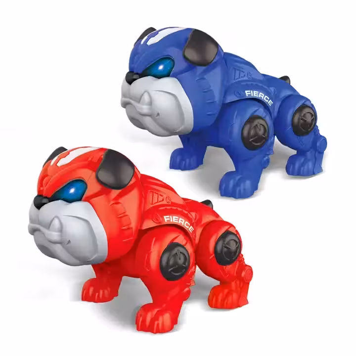 ربات سگ موزیکال حرکتی بولداگ