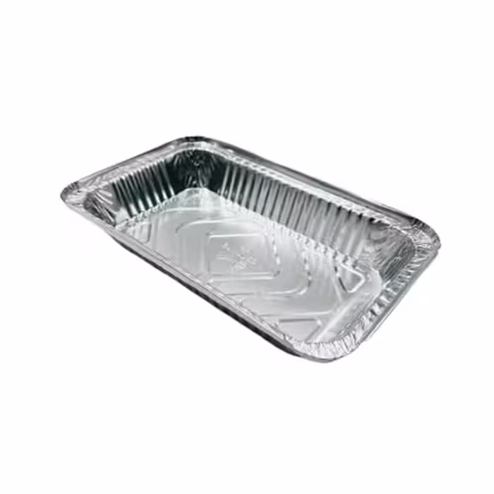 ظرف آلومینیوم کبابی بوئین کد 230 با درب کارتن 1000 عددی
