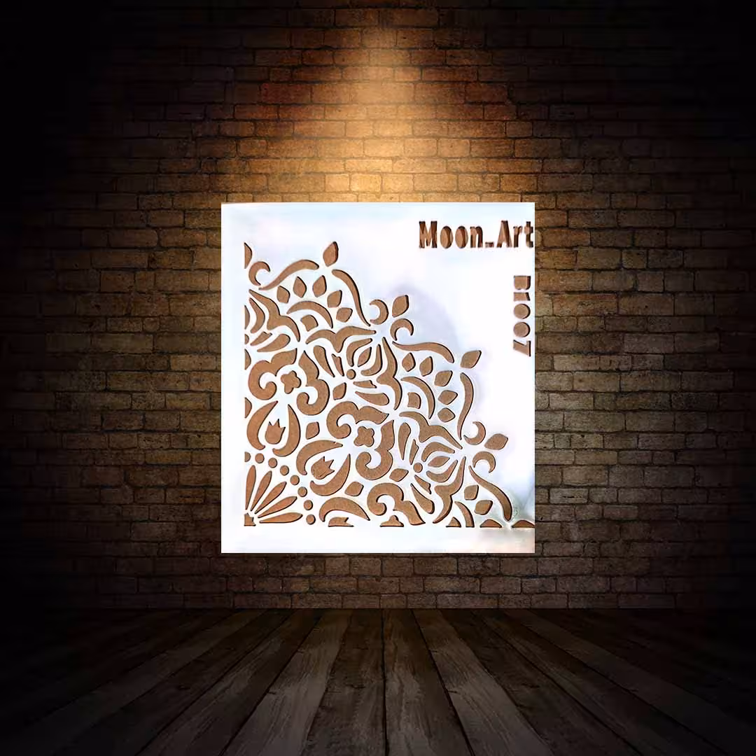 شابلون استنسیل ابعاد 15*15 کد 31007