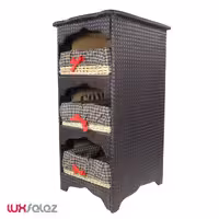 جا پیازی مارال مدل حصیری سه طبقه